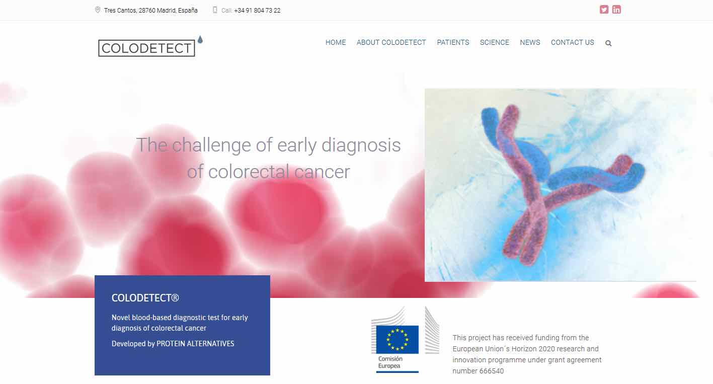 PROALT has launched ColoDetect website to disseminate project results